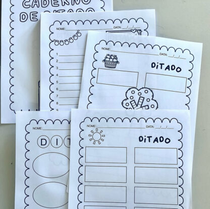 Caderno de ditado - Imagem 2