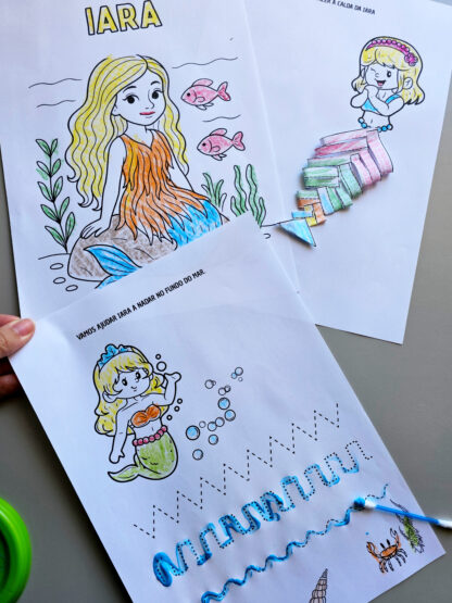 Kit de atividades Lenda da Iara - Imagem 3