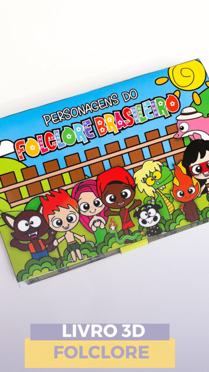 Livro folclore 3D - Imagem 2