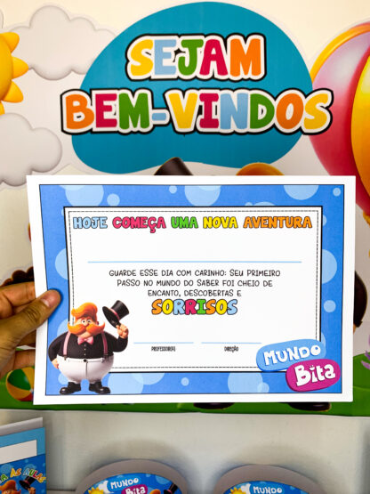 Kit Volta às Aulas – Tema Mundo Bita - Imagem 6