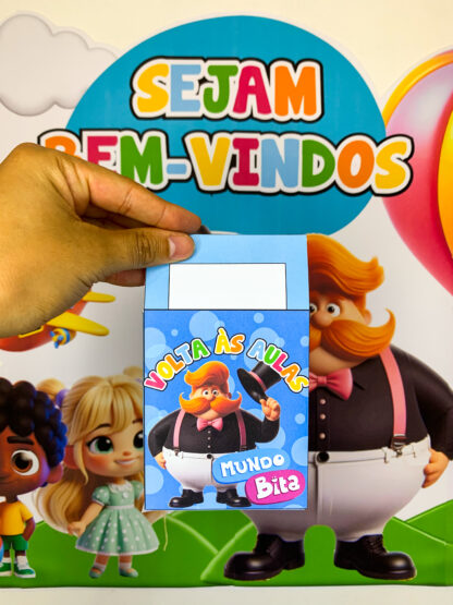 Kit Volta às Aulas – Tema Mundo Bita - Imagem 9