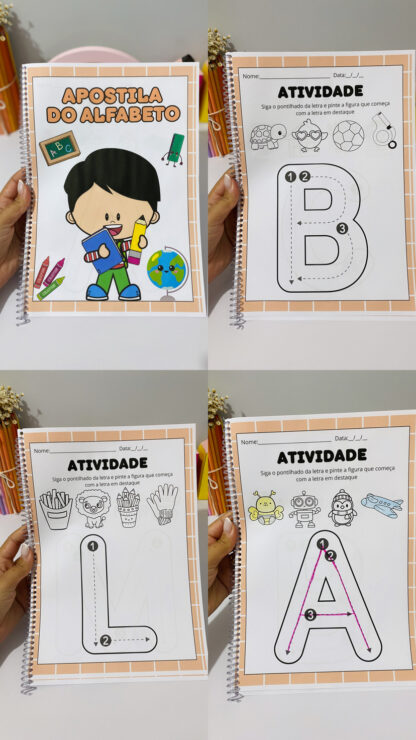 Apostila do alfabeto - Imagem 7