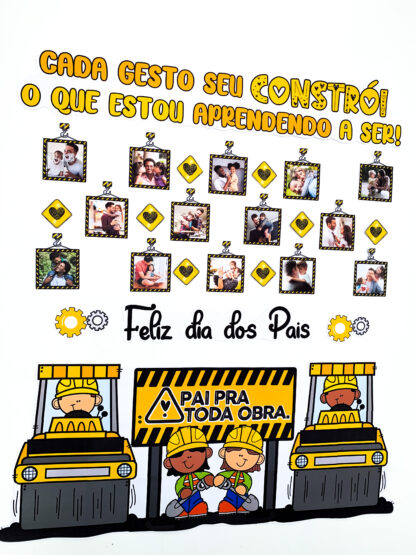Painel Dia dos Pais - Pai pra Toda Obra - Imagem 4