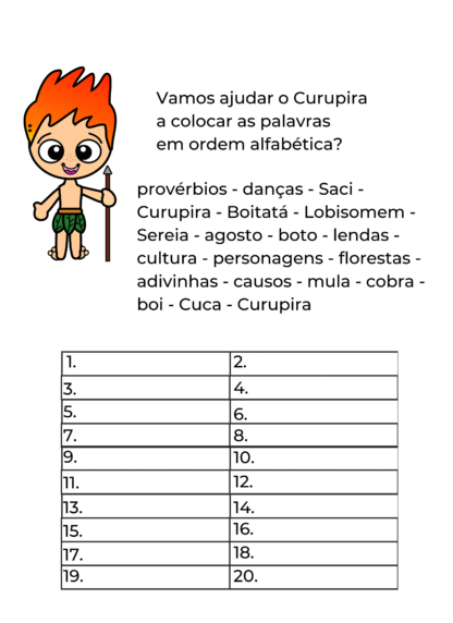 ATIVIDADE INTERDISCIPLINAR: FOLCLORE EM CENA! - Imagem 6