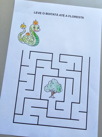 Atividade divertida e educativa com o Boitatá! - Imagem 2