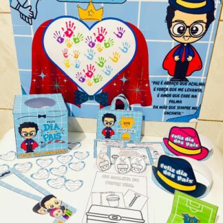 KIT DIA DOS PAIS + PAINEL INTERATIVO