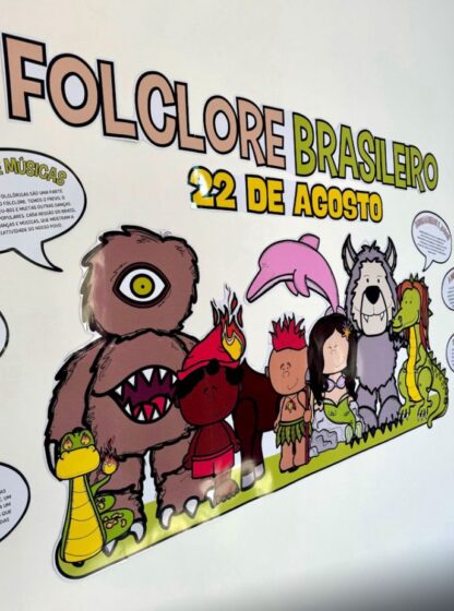 Painel Folclore Brasileiro