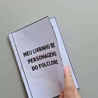 Meu livro personagens Folclóricos