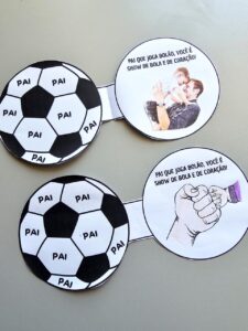 Cartão Papai joga um bolão