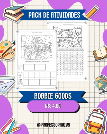 Alfabetização com o Bobbie Goods