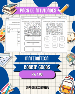 Matemática com o Bobbie Goods