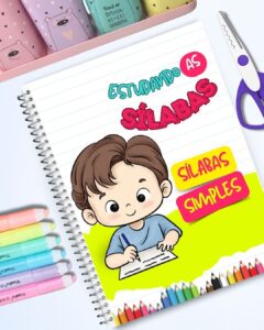 ESTUDANDO AS SILABAS CONSOANTES COM 21 PAGINAS