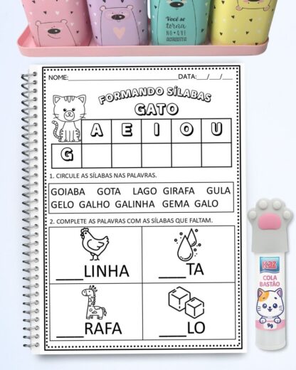 ESTUDANDO AS SILABAS CONSOANTES COM 21 PAGINAS - Imagem 5