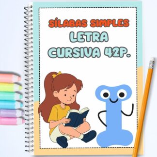 42 Atividades de Alfabetização Letra Cursiva