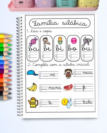 42 Atividades de Alfabetização Letra Cursiva - Imagem 2