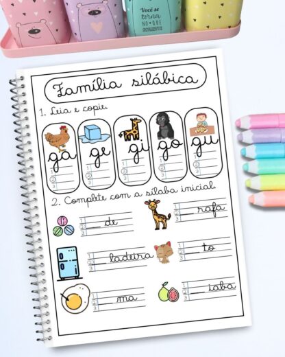 42 Atividades de Alfabetização Letra Cursiva - Imagem 8