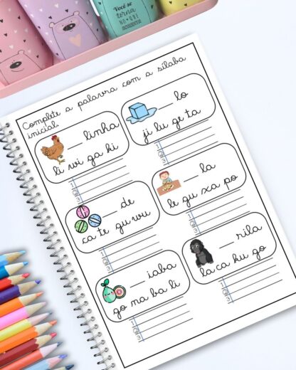 42 Atividades de Alfabetização Letra Cursiva - Imagem 9