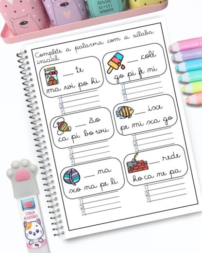 42 Atividades de Alfabetização Letra Cursiva - Imagem 13