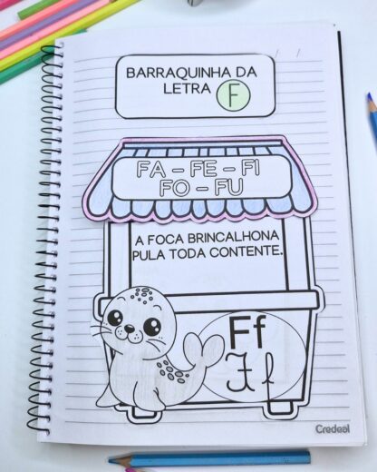 Atividades Sílabas Simples Barraquinha das Letras - Imagem 9