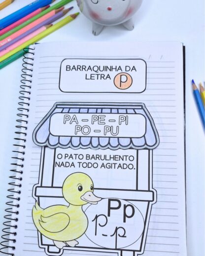 Atividades Sílabas Simples Barraquinha das Letras - Imagem 17