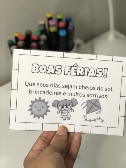 🏖️ Cartãozinho Boas Férias - Imagem 4