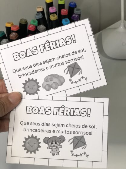 🏖️ Cartãozinho Boas Férias - Imagem 3