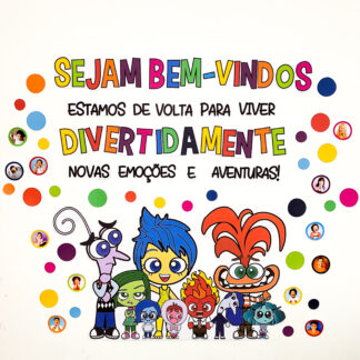 PAINEL VOLTA ÀS AULAS DIVERTIDAMENTE