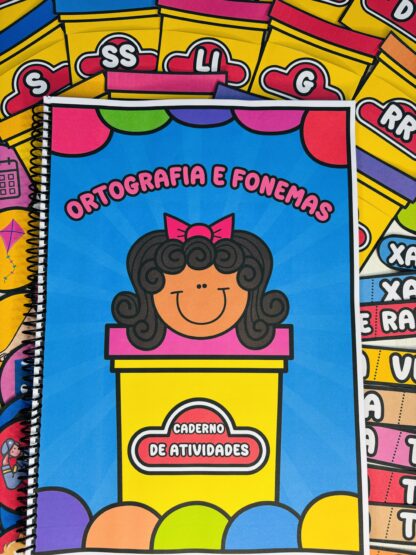 Caderno de Atividades Ortografia e Fonemas + Jogo das Massinhas