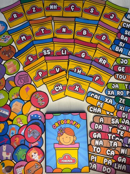 Caderno de Atividades Ortografia e Fonemas + Jogo das Massinhas - Imagem 8