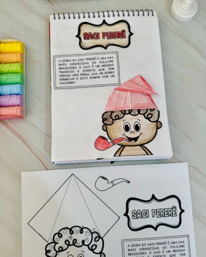  5 MODELOS DE ATIVIDADES DE ARTES TEMA FOLCLORE BRASILEIRO - Imagem 4