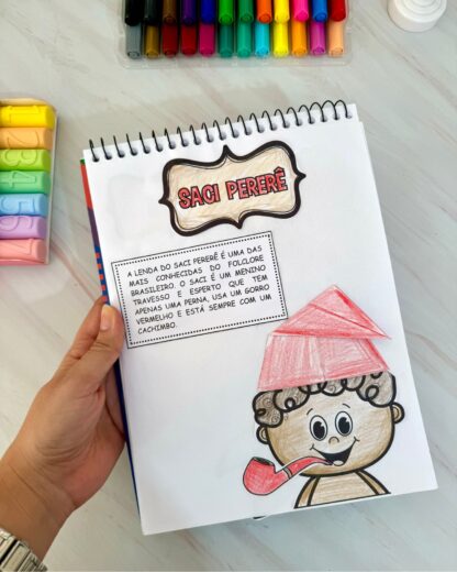  5 MODELOS DE ATIVIDADES DE ARTES TEMA FOLCLORE BRASILEIRO - Imagem 14