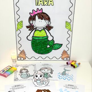 Kit de Cartaz Colaborativo e Atividades de Artes – Tema Iara (Folclore)