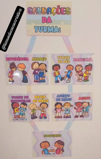 CARDS - SAUDAÇÕES DA TURMA