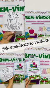 PAINEL DE BOAS-VINDAS – TEMA SUPER COLORIDO!