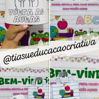 PAINEL DE BOAS-VINDAS – TEMA SUPER COLORIDO!