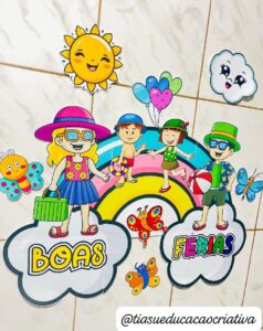 PAINEL “BOAS FÉRIAS!” – DESPEÇA-SE COM ESTILO!