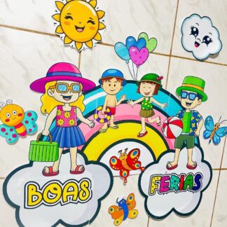 PAINEL “BOAS FÉRIAS!” – DESPEÇA-SE COM ESTILO!