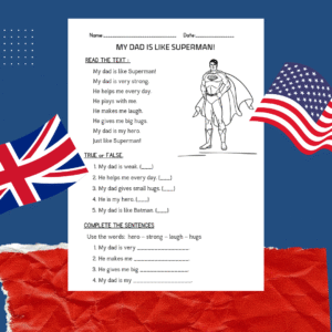 Ensine inglês com o personagem Superman!