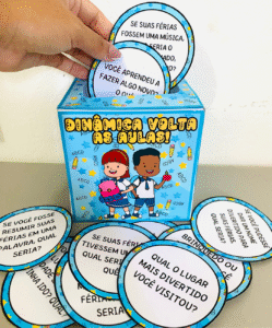 Dinâmica Volta Às Aulas!