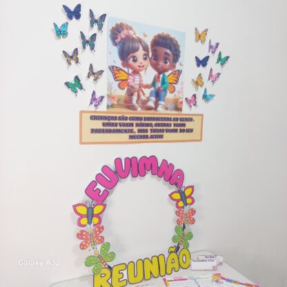 Kit reunião Tema: A lição de uma borboleta - Imagem 8