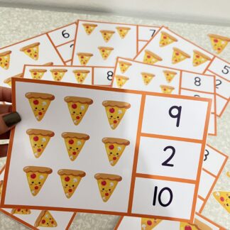 Pizza dos Números – Material Lúdico para Educação Infantil