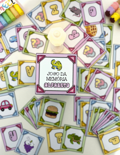Jogo da memória alfabeto - Imagem 2
