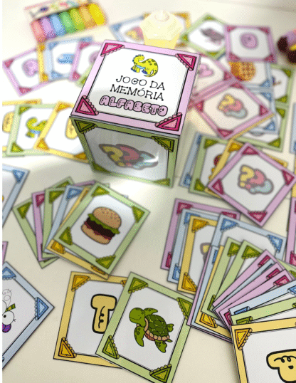 Jogo da memória alfabeto - Imagem 5