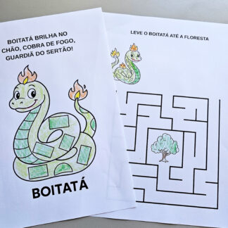 Atividades do Boitatá – Folclore com Criatividade!