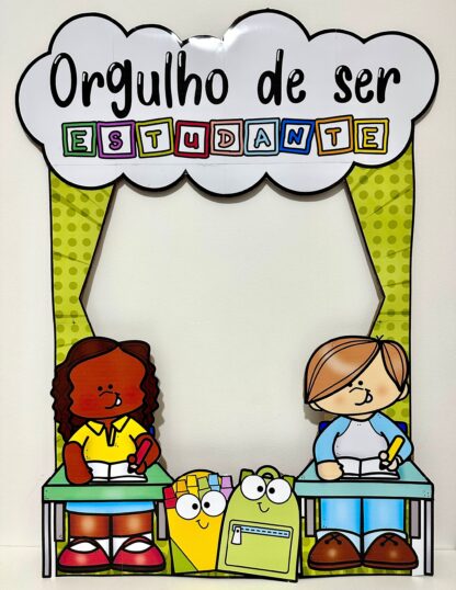 Moldura para foto tema Dia do Estudante - Imagem 4