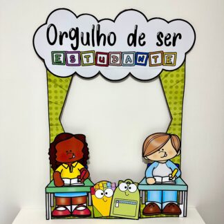 Moldura para foto tema Dia do Estudante