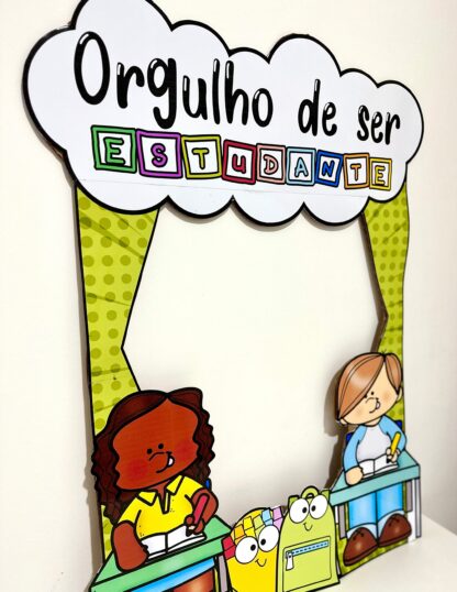 Moldura para foto tema Dia do Estudante - Imagem 2