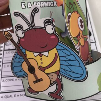 A CIGARRA E A FORMIGA 3D