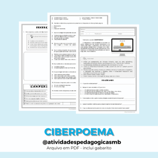 GÊNERO TEXTUAL - ciberpoema + produção textual (PDF)