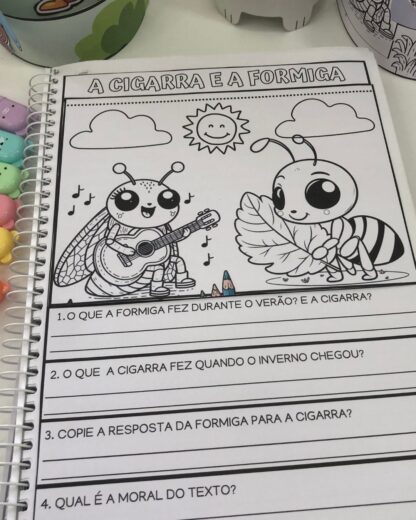 A CIGARRA E A FORMIGA 3D - Imagem 5
